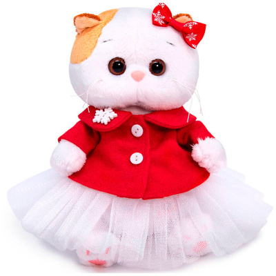 Мягкая игрушка Кошечка Ли-Ли baby в красном пиджачке Budi Basa LB-098 1